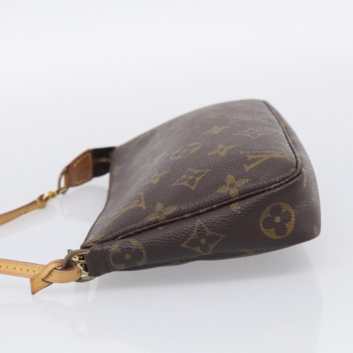 LOUIS VUITTON Monogram Pochette Accessoires Pouch M51980 LV Auth 214906A