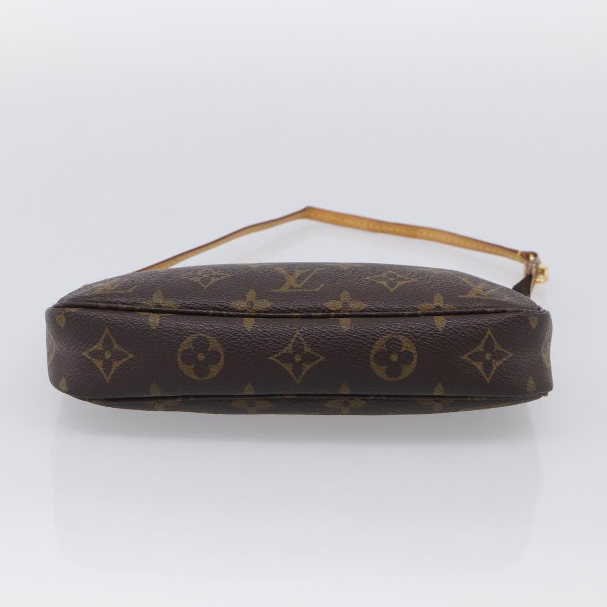LOUIS VUITTON Monogram Pochette Accessoires Pouch M51980 LV Auth 214906A