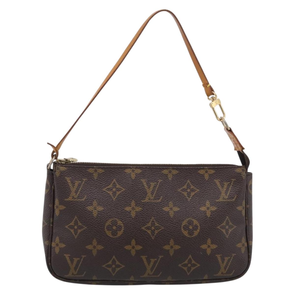 LOUIS VUITTON Monogram Pochette Accessoires Pouch M51980 LV Auth 214914A