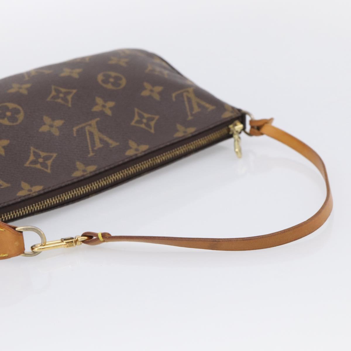 LOUIS VUITTON Monogram Pochette Accessoires Pouch M51980 LV Auth 214914A