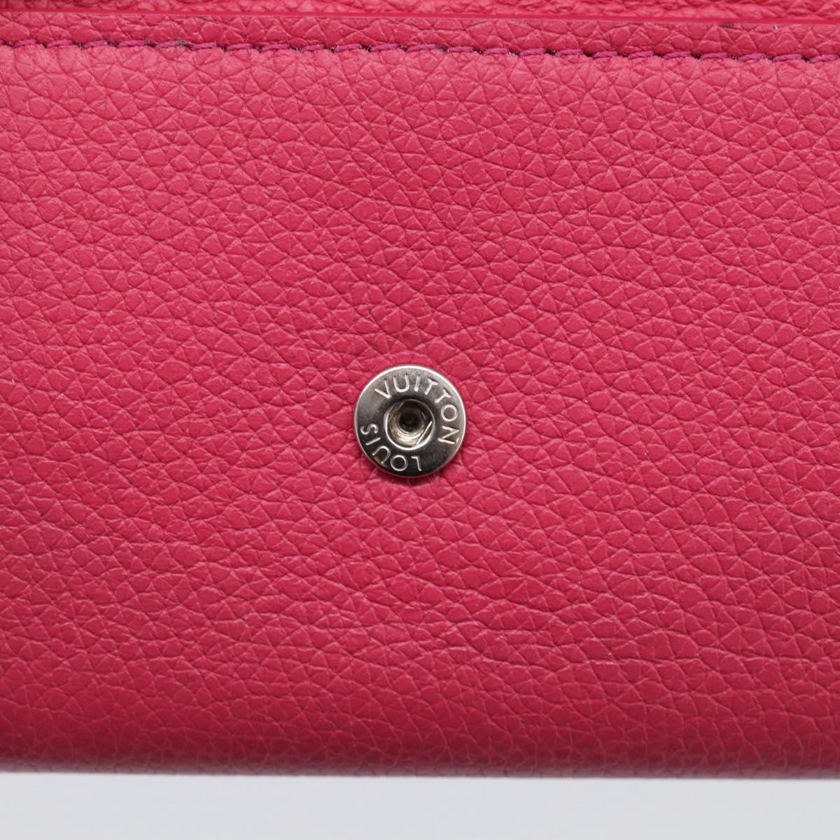 LOUIS VUITTON Portefeuille Rock Mini Wallet Leather Pink M81886 LV Auth 214947