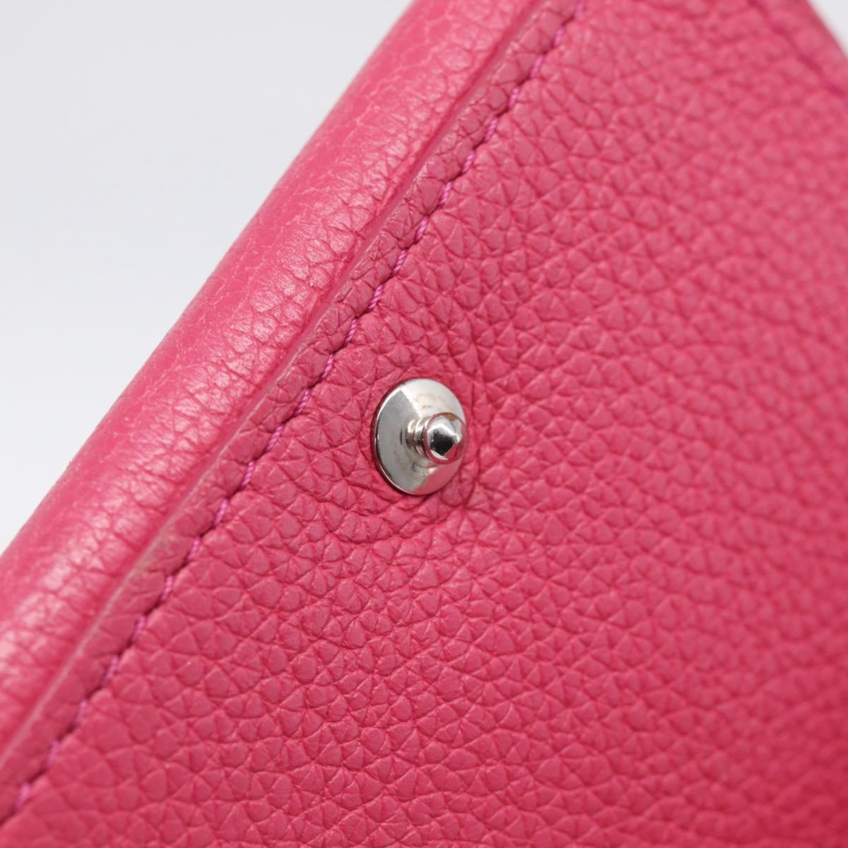 LOUIS VUITTON Portefeuille Rock Mini Wallet Leather Pink M81886 LV Auth 214947