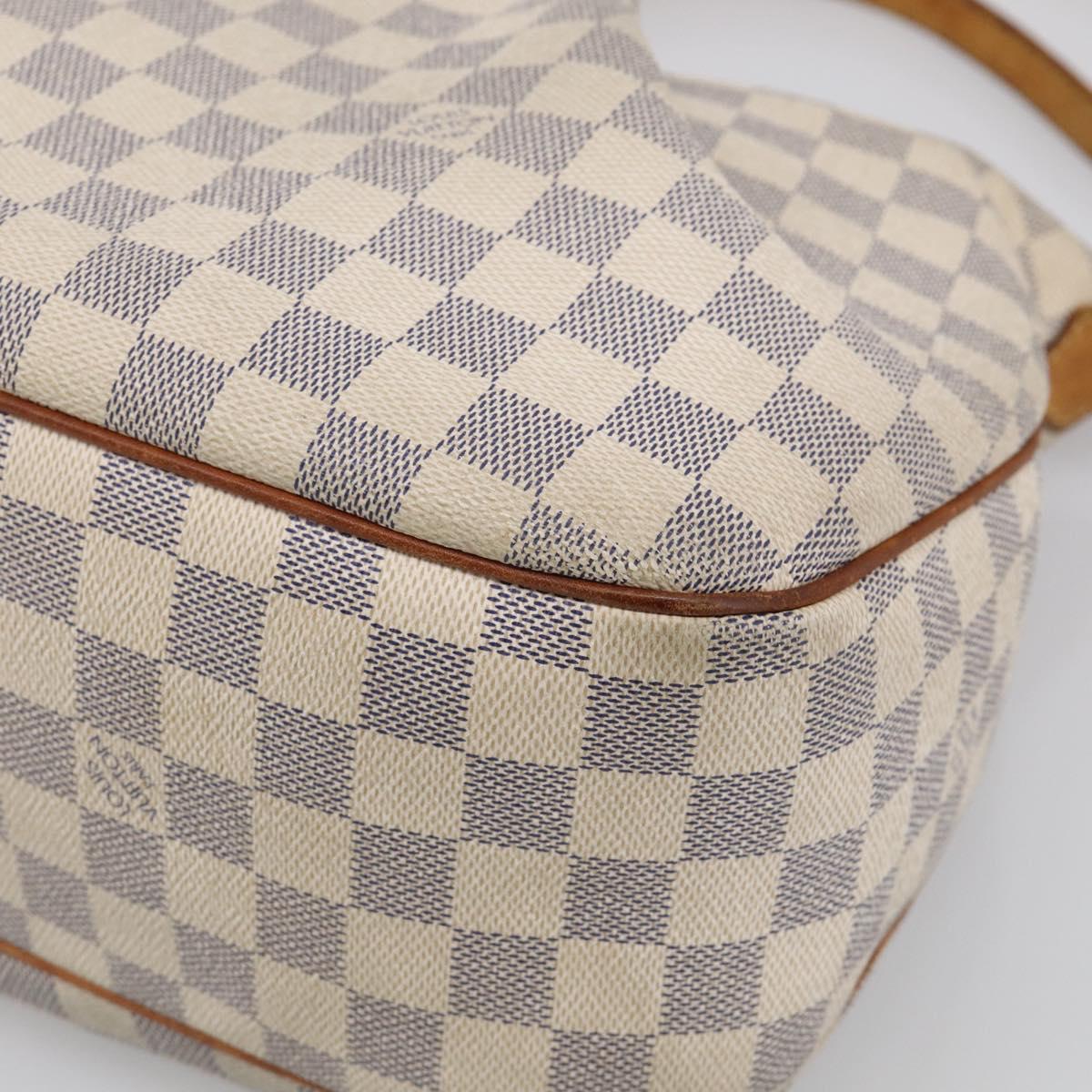 LOUIS VUITTON Damier Azur Siracusa PM Shoulder Bag N41113 LV Auth 214953