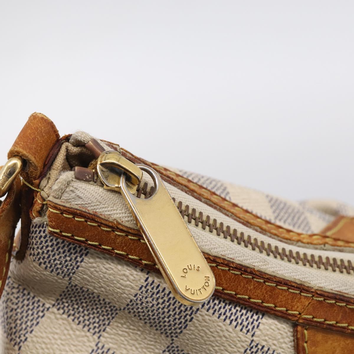 LOUIS VUITTON Damier Azur Siracusa PM Shoulder Bag N41113 LV Auth 214953