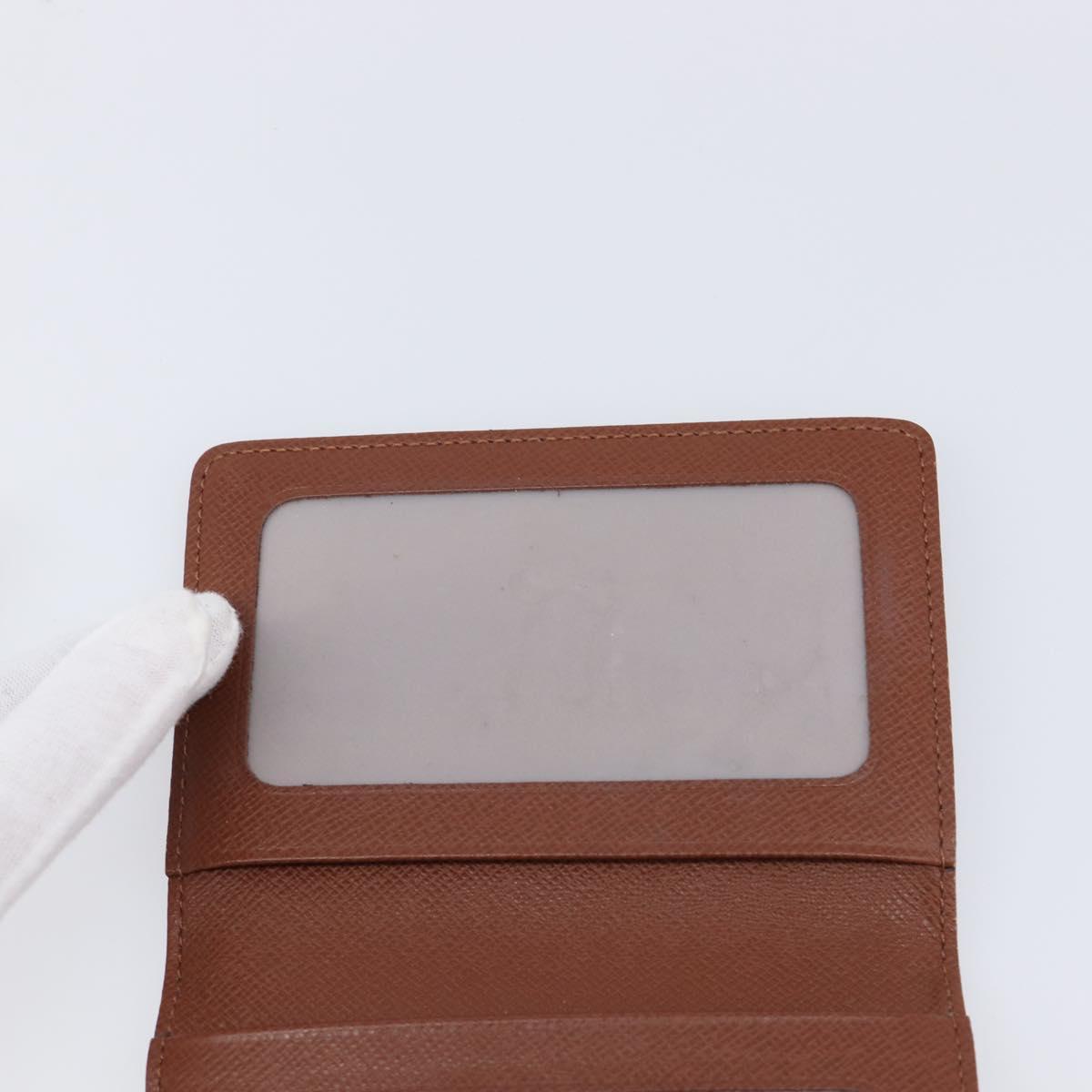 LOUIS VUITTON Monogram Porte 2 Cult Vertical Pass Case M60533 LV Auth 214960A