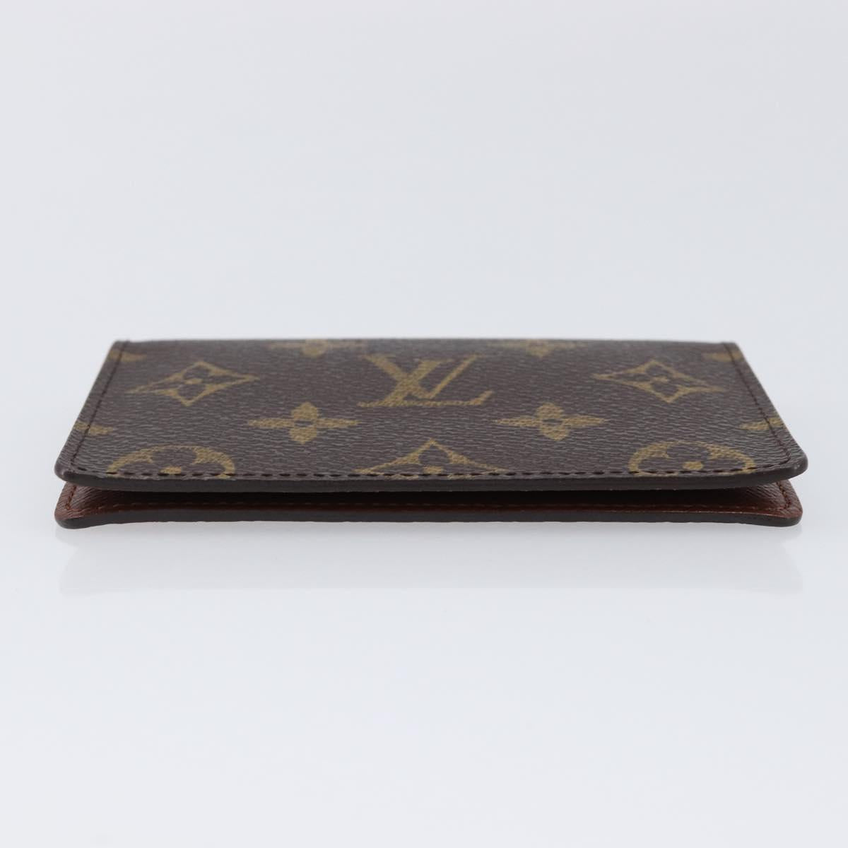 LOUIS VUITTON Monogram Porte 2 Cult Vertical Pass Case M60533 LV Auth 214960A