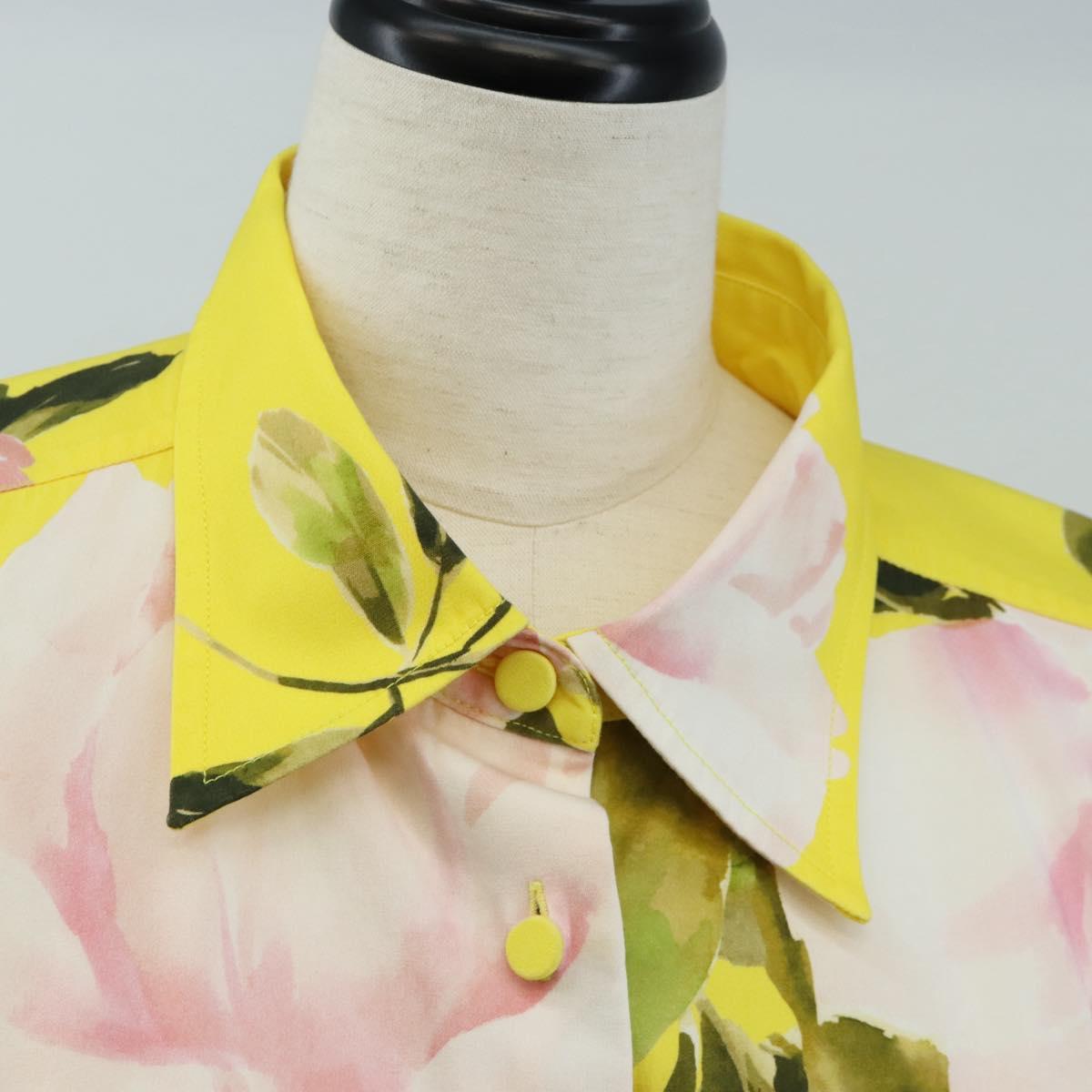 Valentino Shirt cotton Yellow Auth 214963M