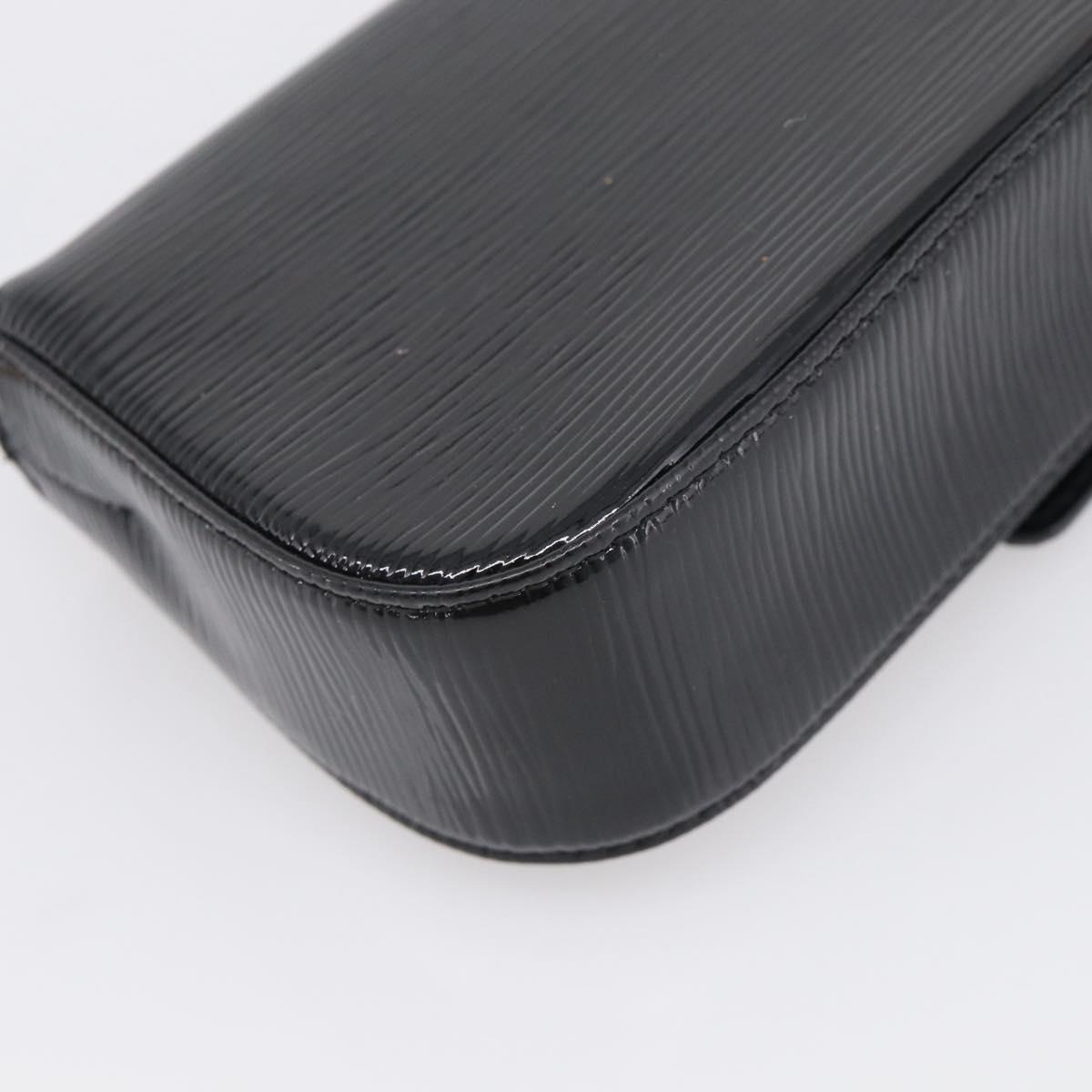 LOUIS VUITTON Electric Epi Pochette Sorby Clutch Bag Noir M4029N LV Auth 215193V