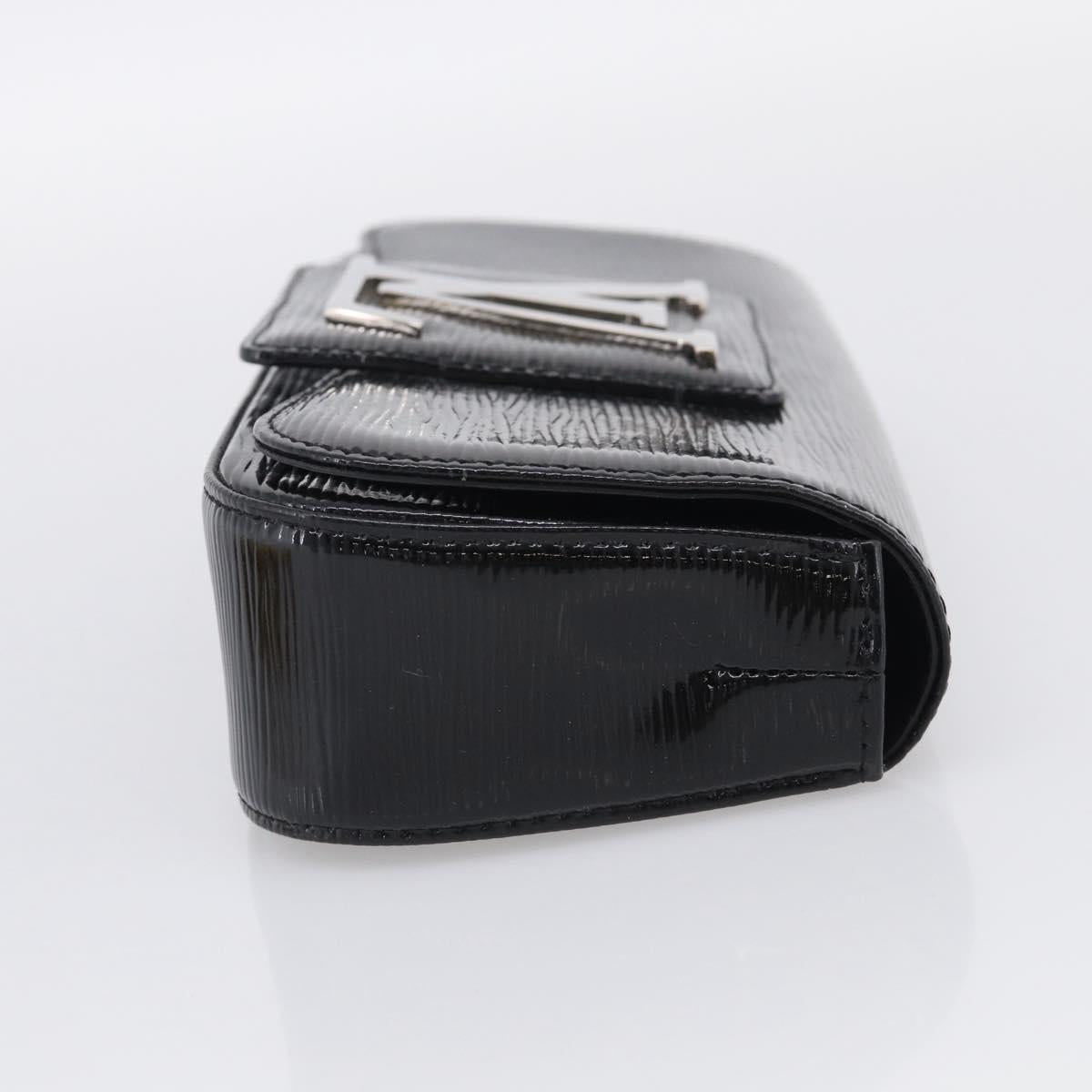 LOUIS VUITTON Electric Epi Pochette Sorby Clutch Bag Noir M4029N LV Auth 215193V
