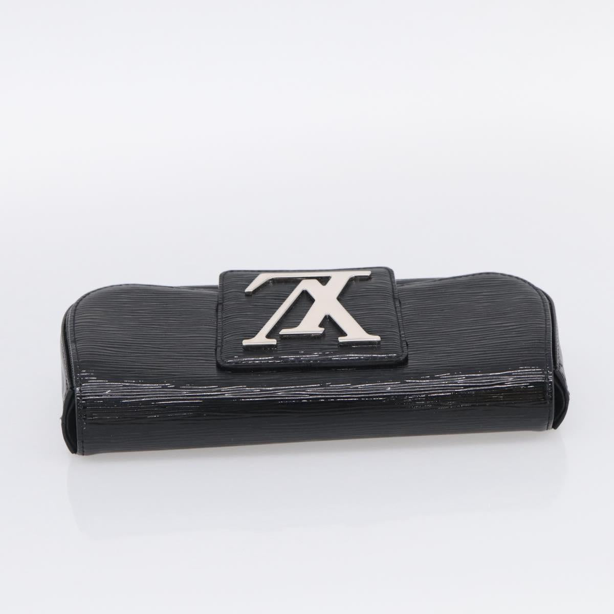 LOUIS VUITTON Electric Epi Pochette Sorby Clutch Bag Noir M4029N LV Auth 215193V