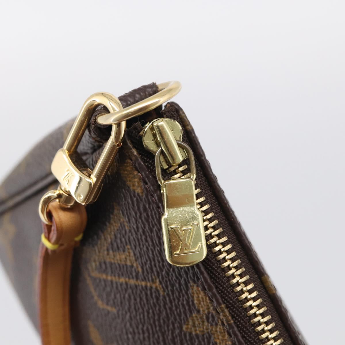 LOUIS VUITTON Monogram Pochette Accessoires Pouch M51980 LV Auth 215199V