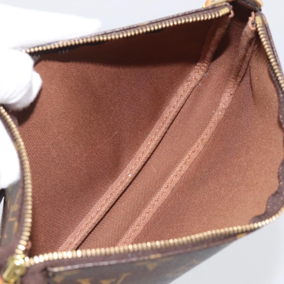 LOUIS VUITTON Monogram Pochette Accessoires Pouch M51980 LV Auth 215199V