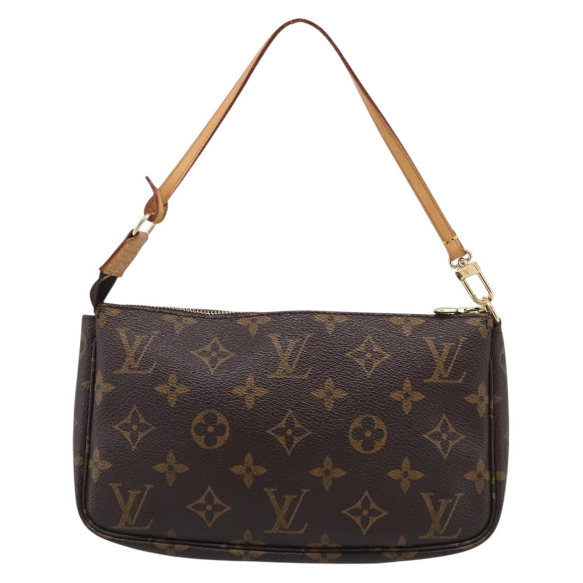 LOUIS VUITTON Monogram Pochette Accessoires Pouch M51980 LV Auth 215199V