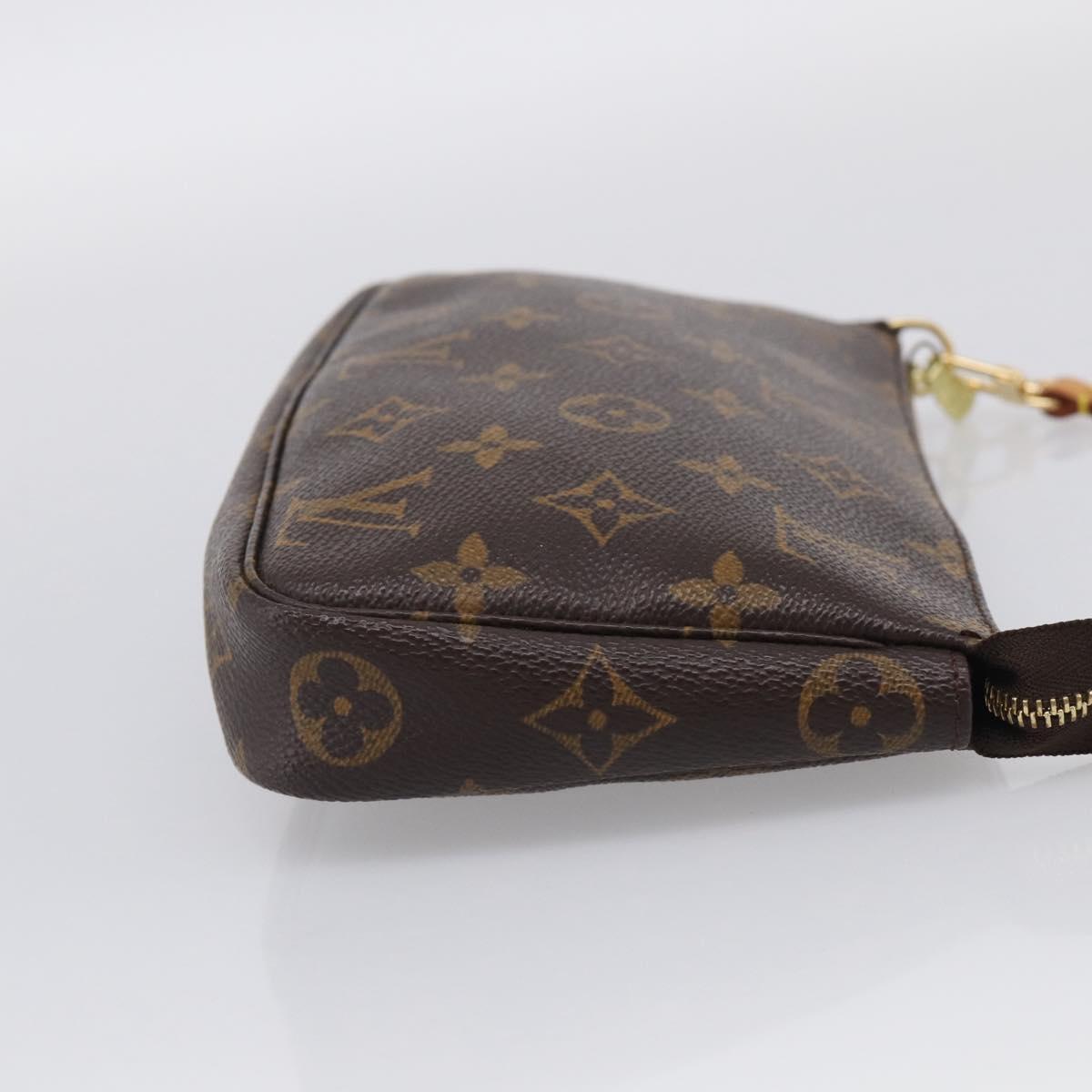 LOUIS VUITTON Monogram Pochette Accessoires Pouch M51980 LV Auth 215199V