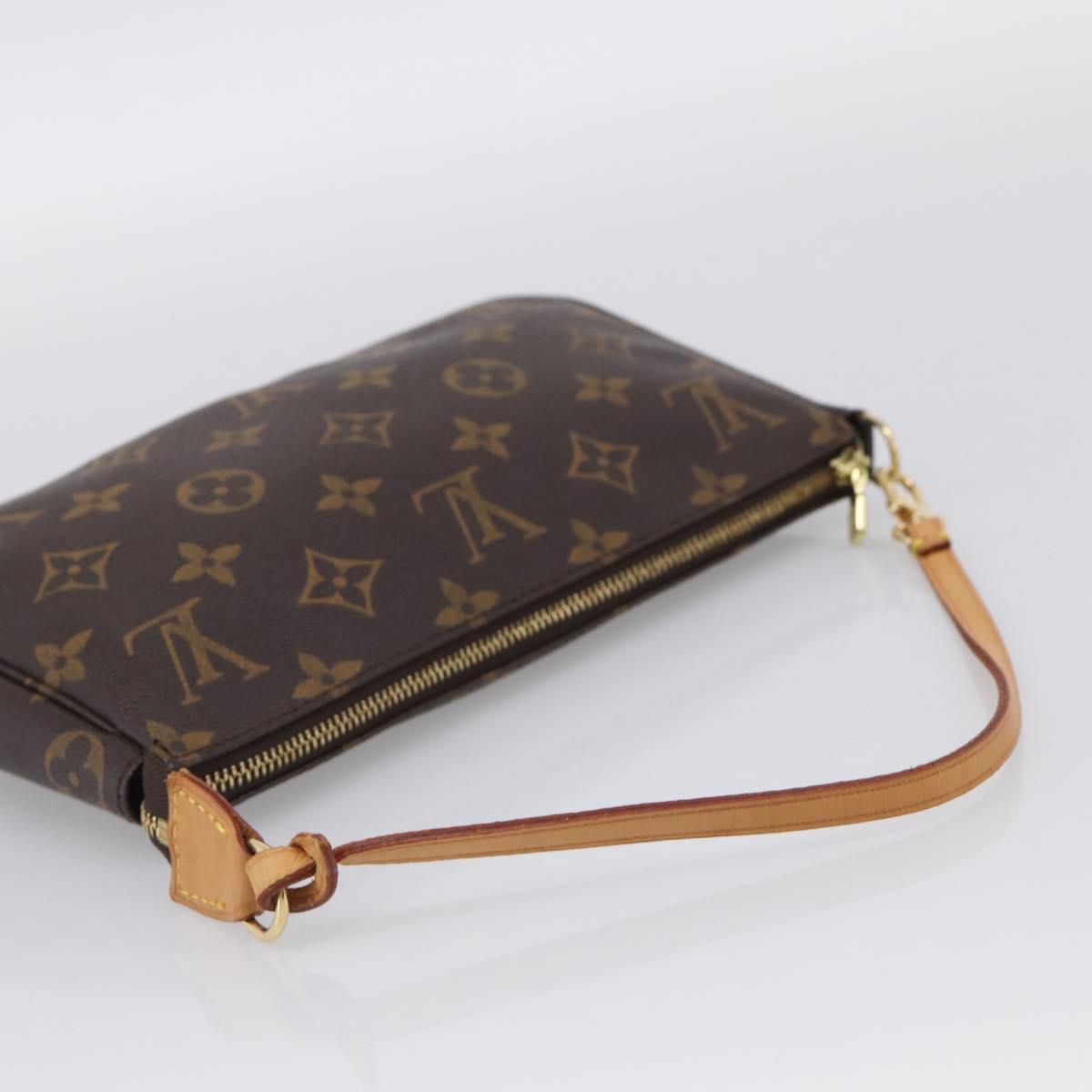 LOUIS VUITTON Monogram Pochette Accessoires Pouch M51980 LV Auth 215199V