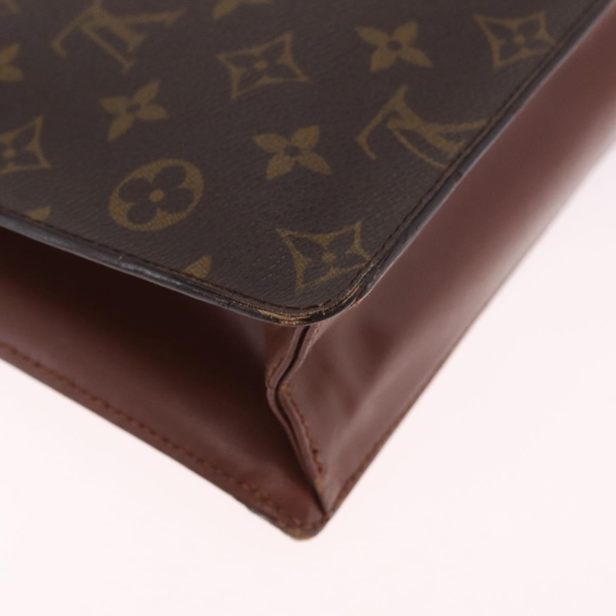 LOUIS VUITTON Monogram Monceau 28 Hand Bag M51185 LV Auth 215203