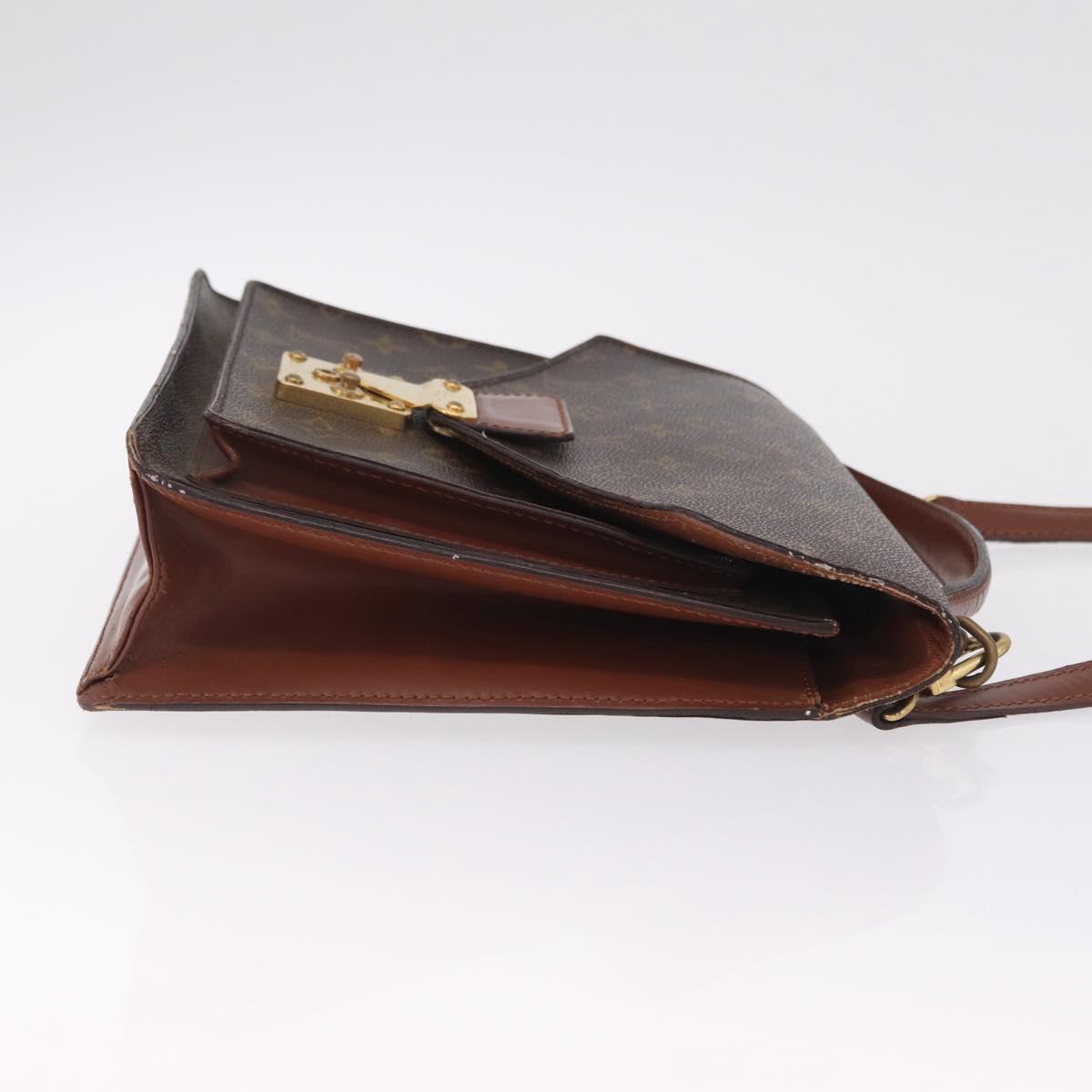 LOUIS VUITTON Monogram Monceau 28 Hand Bag M51185 LV Auth 215203