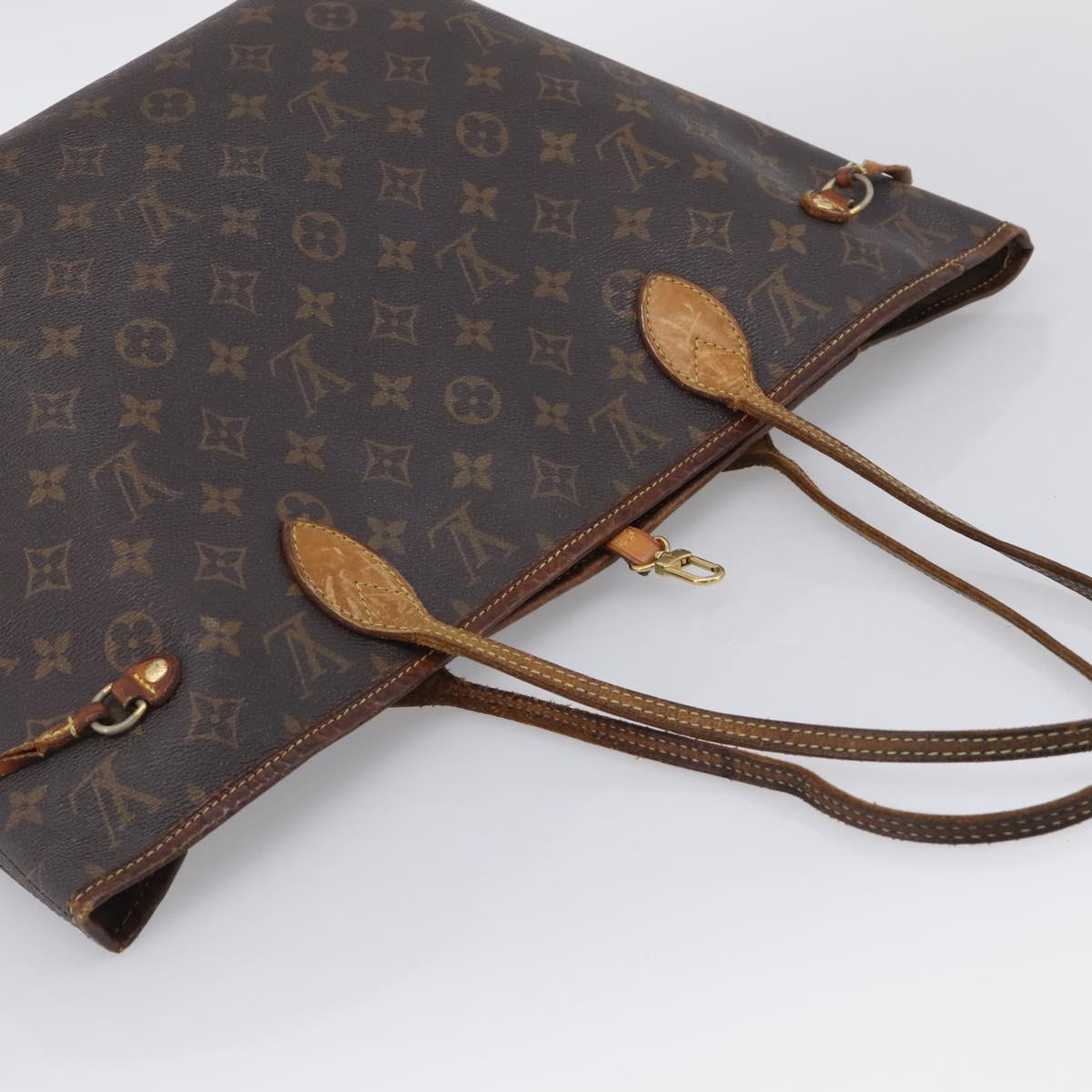 LOUIS VUITTON Monogram Neverfull MM Tote Bag M40156 LV Auth 215207