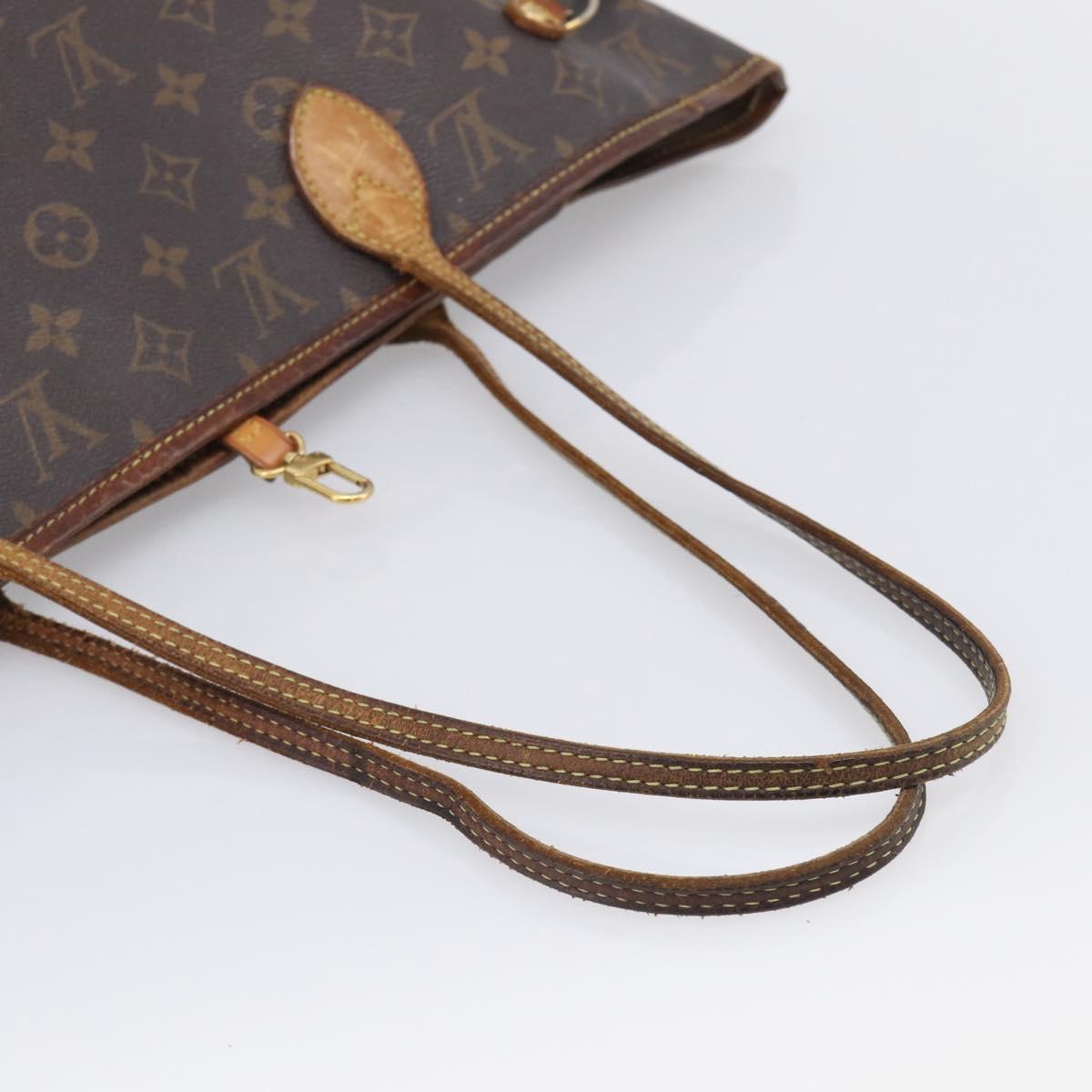 LOUIS VUITTON Monogram Neverfull MM Tote Bag M40156 LV Auth 215207