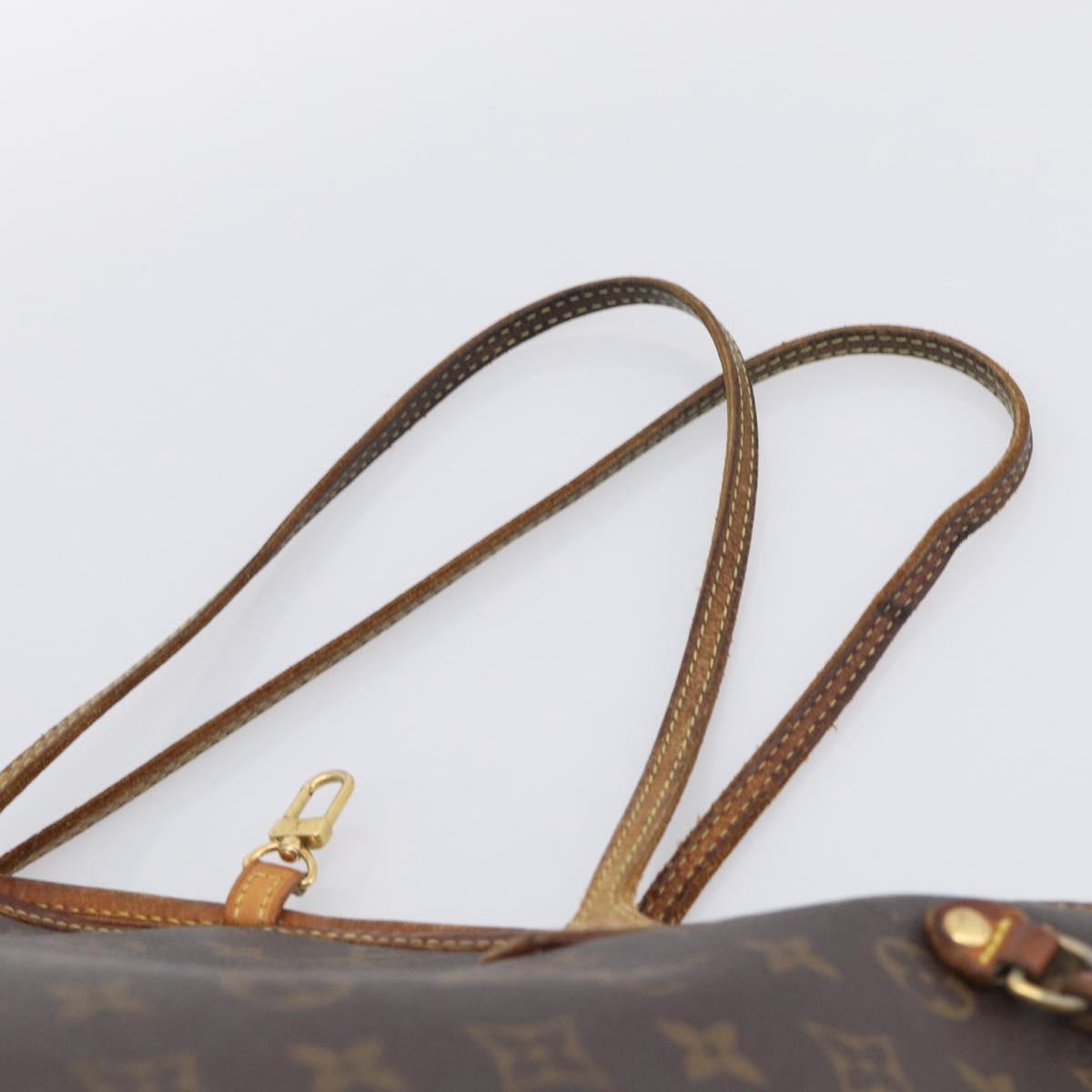 LOUIS VUITTON Monogram Neverfull MM Tote Bag M40156 LV Auth 215207