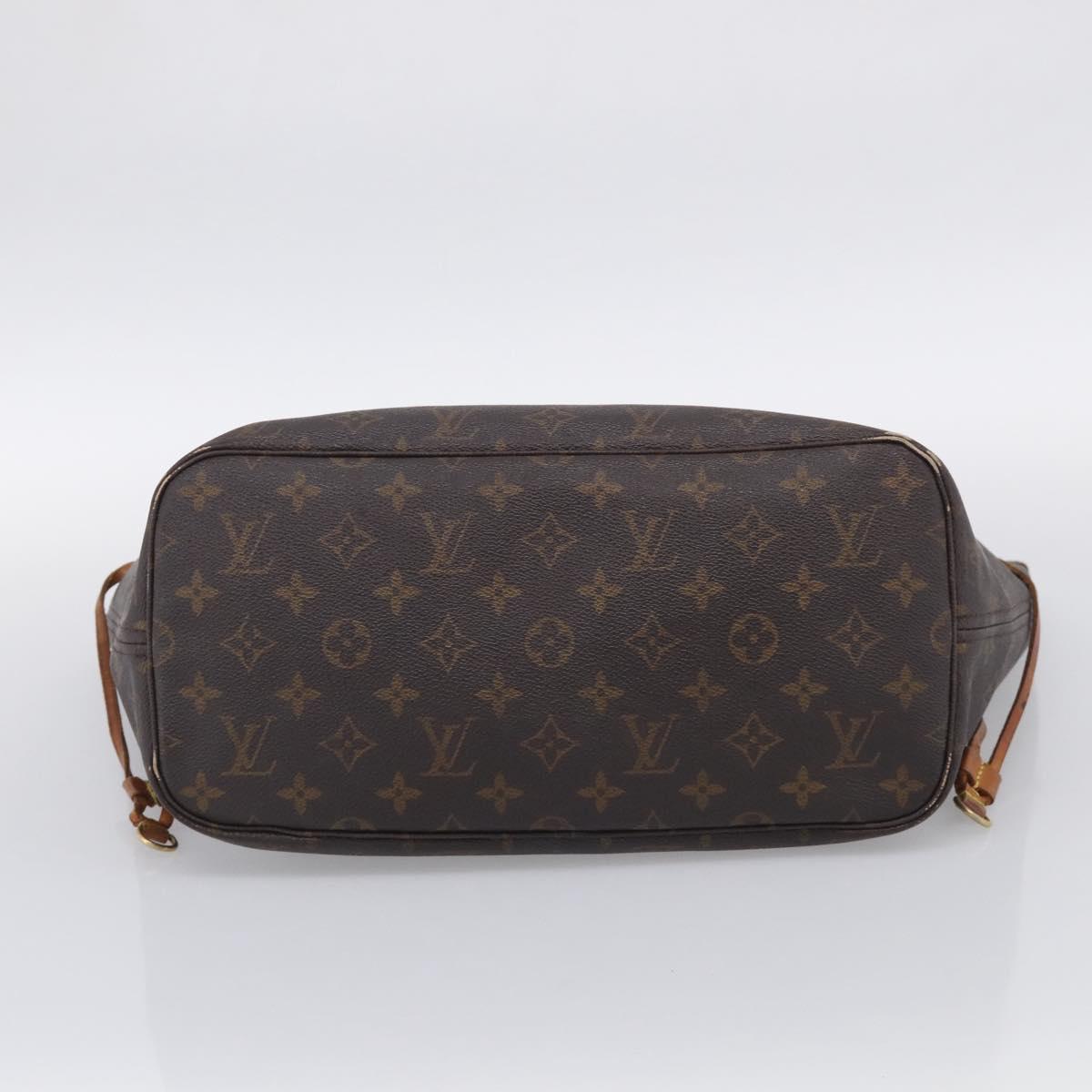 LOUIS VUITTON Monogram Neverfull MM Tote Bag M40156 LV Auth 215207