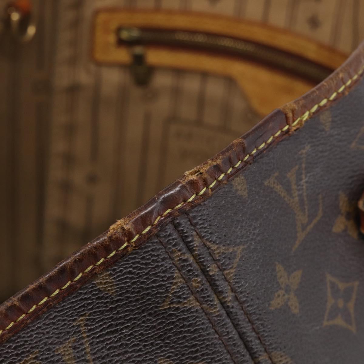 LOUIS VUITTON Monogram Neverfull MM Tote Bag M40156 LV Auth 215207