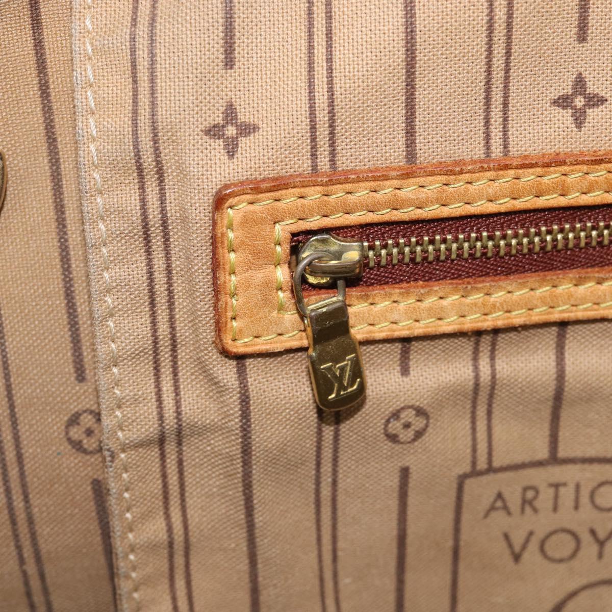 LOUIS VUITTON Monogram Neverfull MM Tote Bag M40156 LV Auth 215207