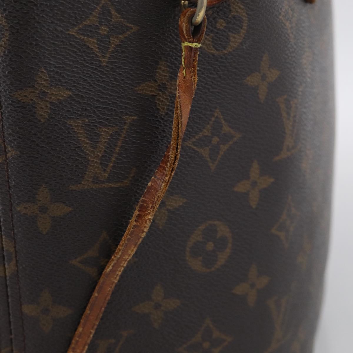 LOUIS VUITTON Monogram Neverfull MM Tote Bag M40156 LV Auth 215207