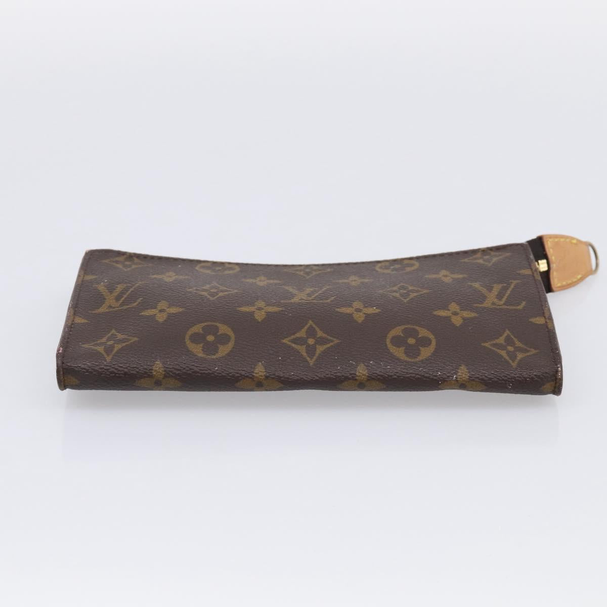 LOUIS VUITTON Monogram Bucket GM Accessory Pouch LV Auth 215209