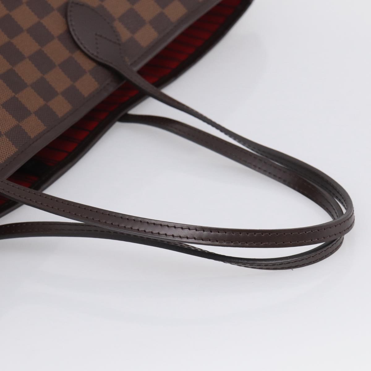 LOUIS VUITTON Damier Ebene Neverfull GM Tote Bag N51106 LV Auth 215210SAV