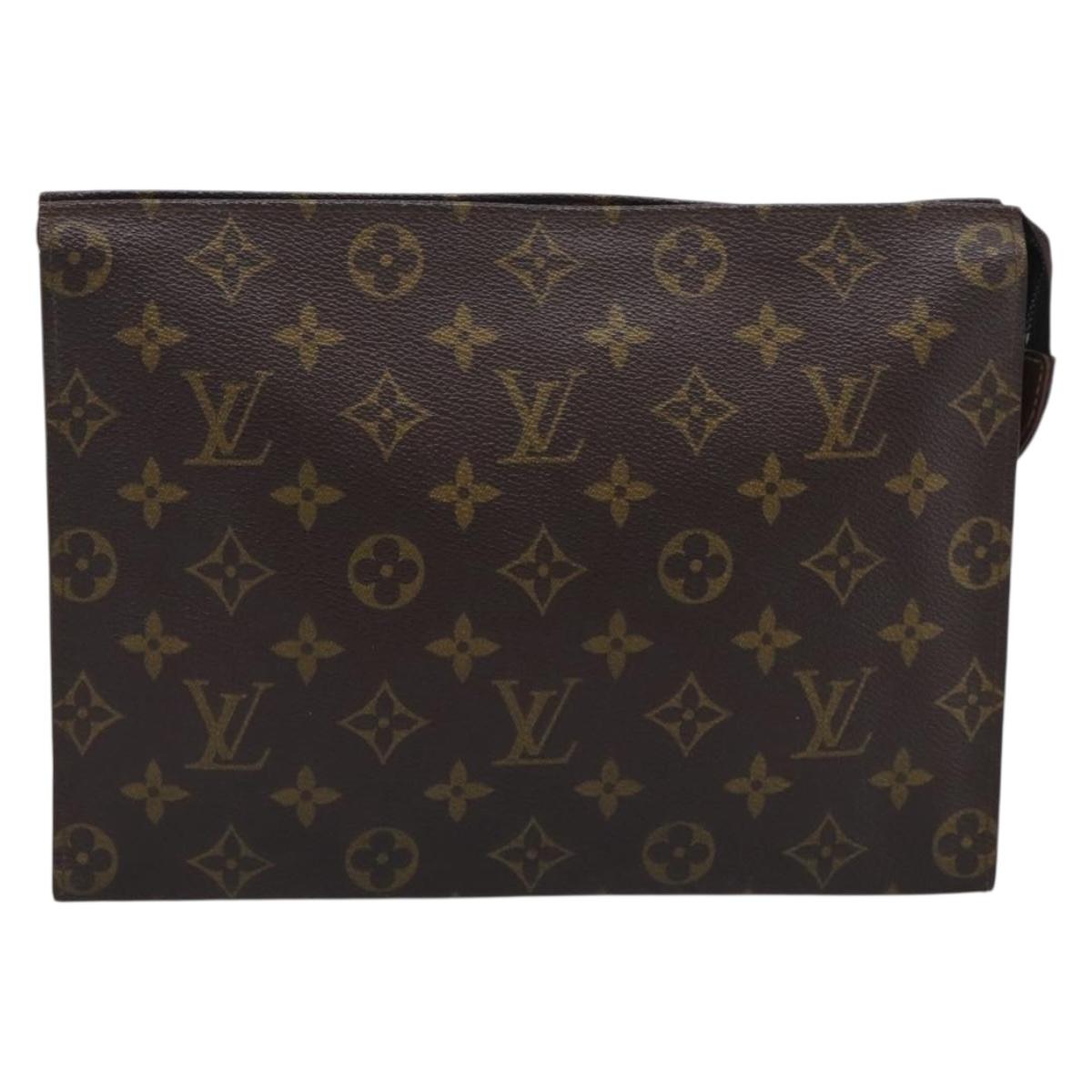 LOUIS VUITTON Monogram Poche Toilette 26 Pouch M47542 LV Auth 215212