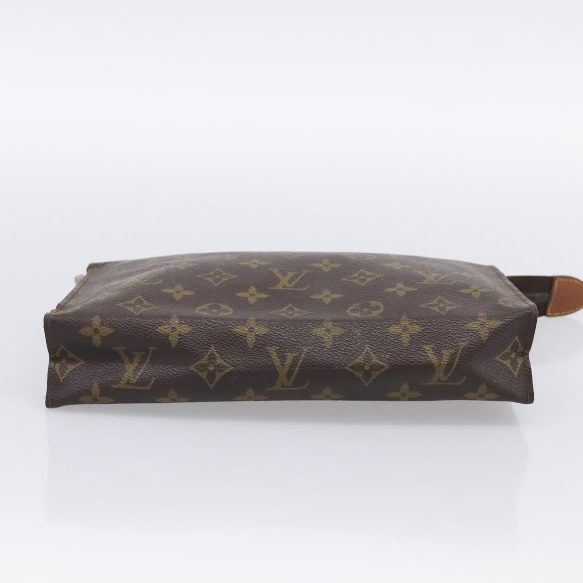 LOUIS VUITTON Monogram Poche Toilette 26 Pouch M47542 LV Auth 215212