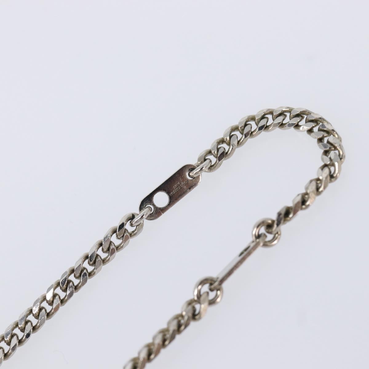 LOUIS VUITTON Collier LV Psychedelic Necklace Silver MP3353 LV Auth 215218M