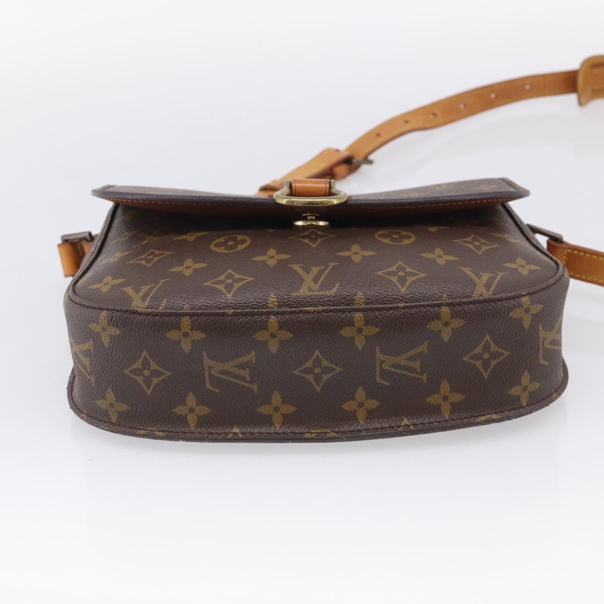 LOUIS VUITTON Monogram Saint Cloud GM Shoulder Bag M51242 LV Auth 215385A
