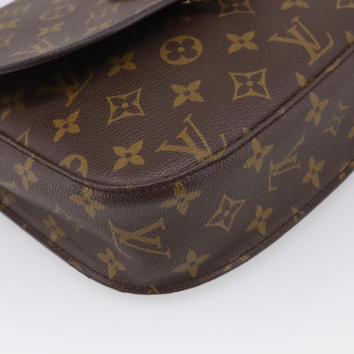 LOUIS VUITTON Monogram Saint Cloud GM Shoulder Bag M51242 LV Auth 215385A
