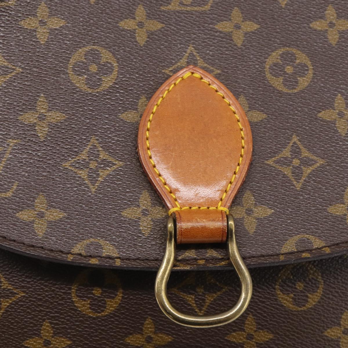 LOUIS VUITTON Monogram Saint Cloud GM Shoulder Bag M51242 LV Auth 215385A