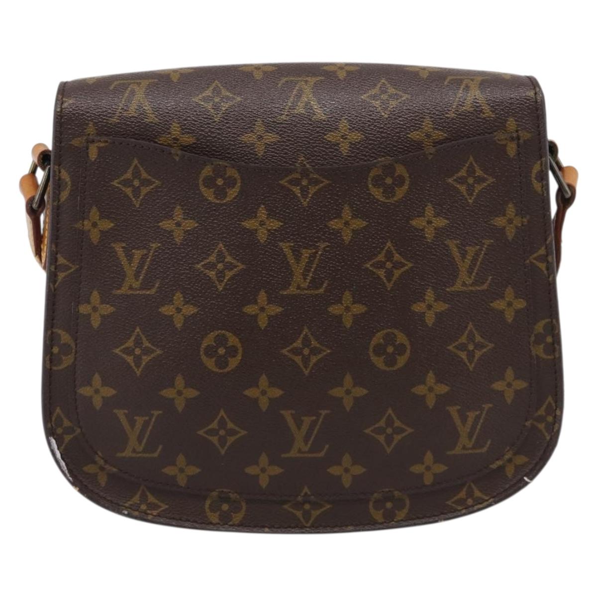 LOUIS VUITTON Monogram Saint Cloud GM Shoulder Bag M51242 LV Auth 215385A