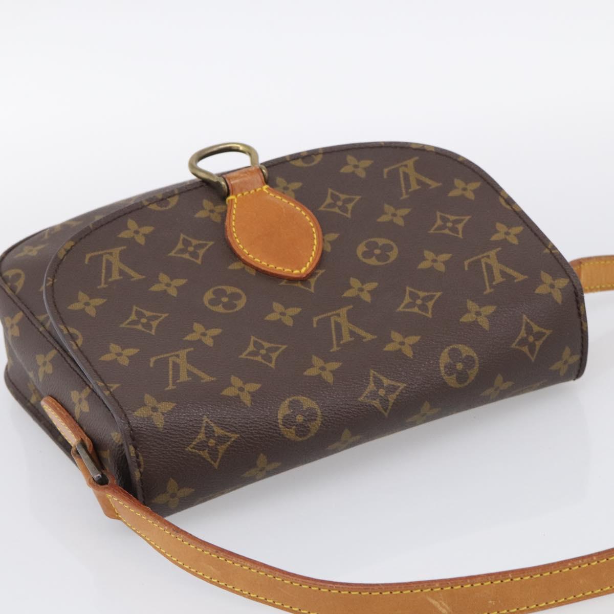 LOUIS VUITTON Monogram Saint Cloud GM Shoulder Bag M51242 LV Auth 215385A