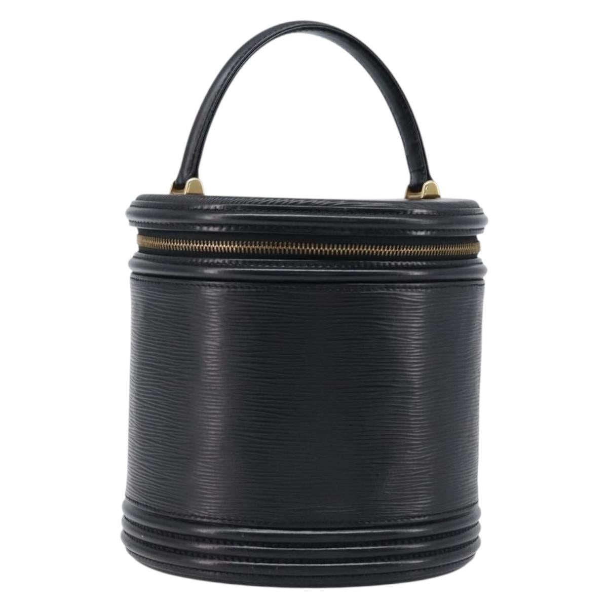 LOUIS VUITTON Epi Cannes Hand Bag Black M48032 LV Auth 215387A