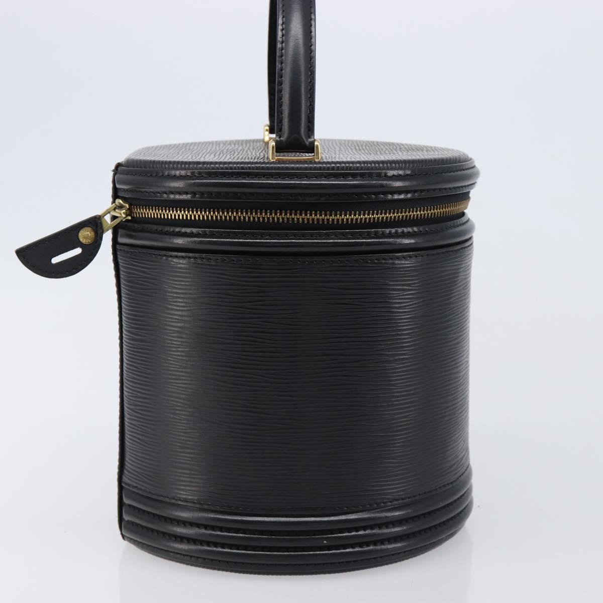 LOUIS VUITTON Epi Cannes Hand Bag Black M48032 LV Auth 215387A