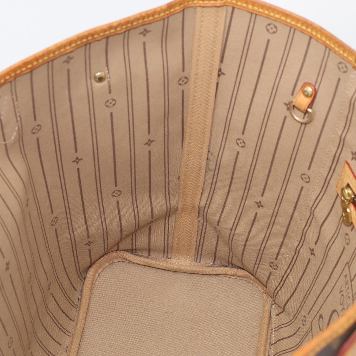 LOUIS VUITTON Monogram Neverfull MM Tote Bag M40156 LV Auth 215395A