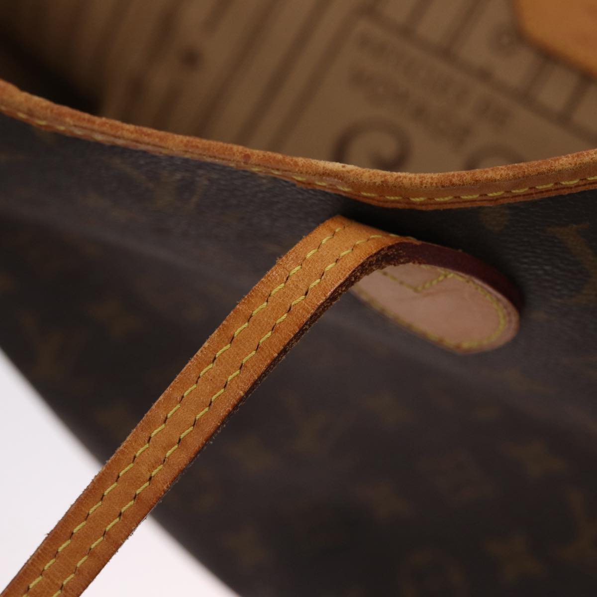 LOUIS VUITTON Monogram Neverfull MM Tote Bag M40156 LV Auth 215395A