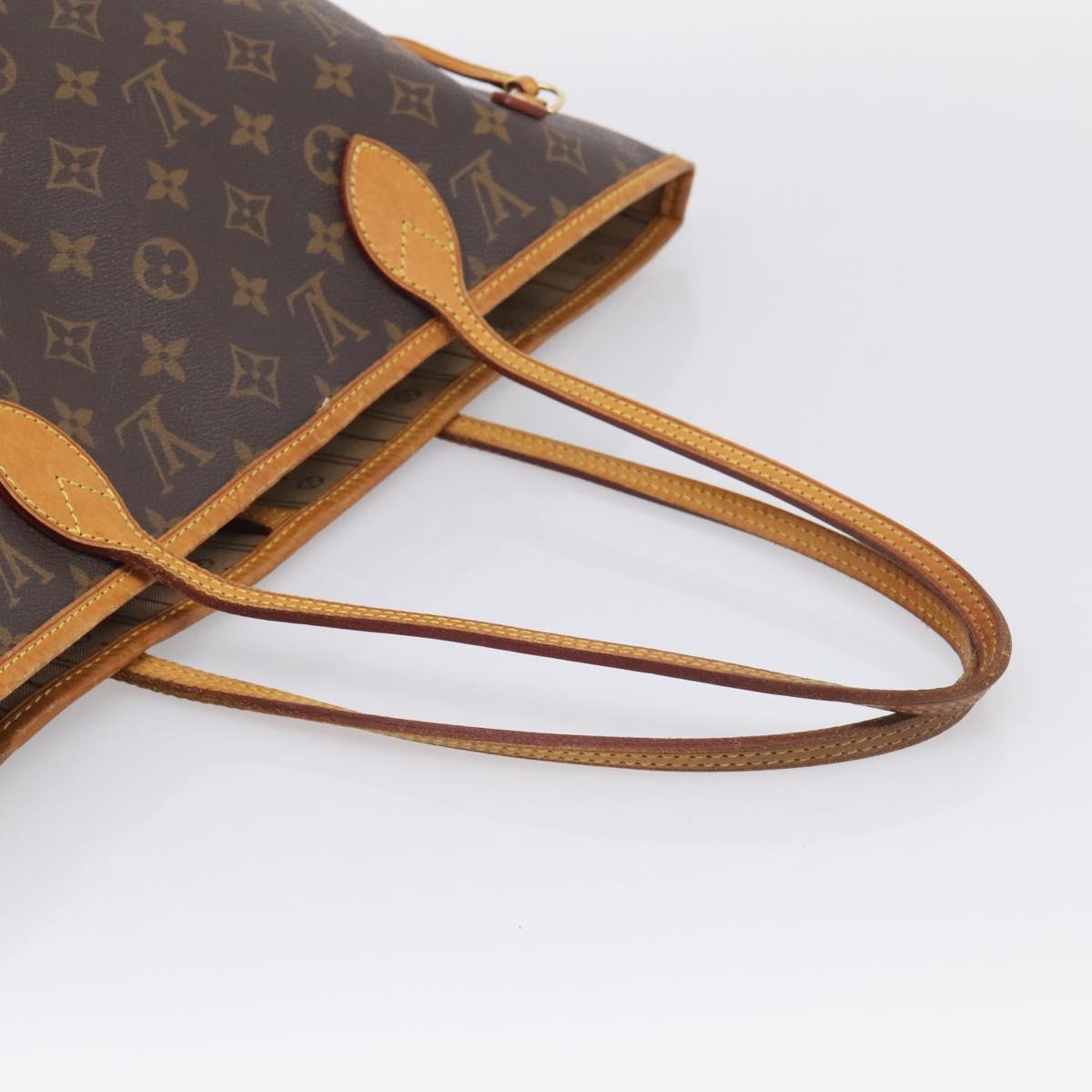 LOUIS VUITTON Monogram Neverfull MM Tote Bag M40156 LV Auth 215395A