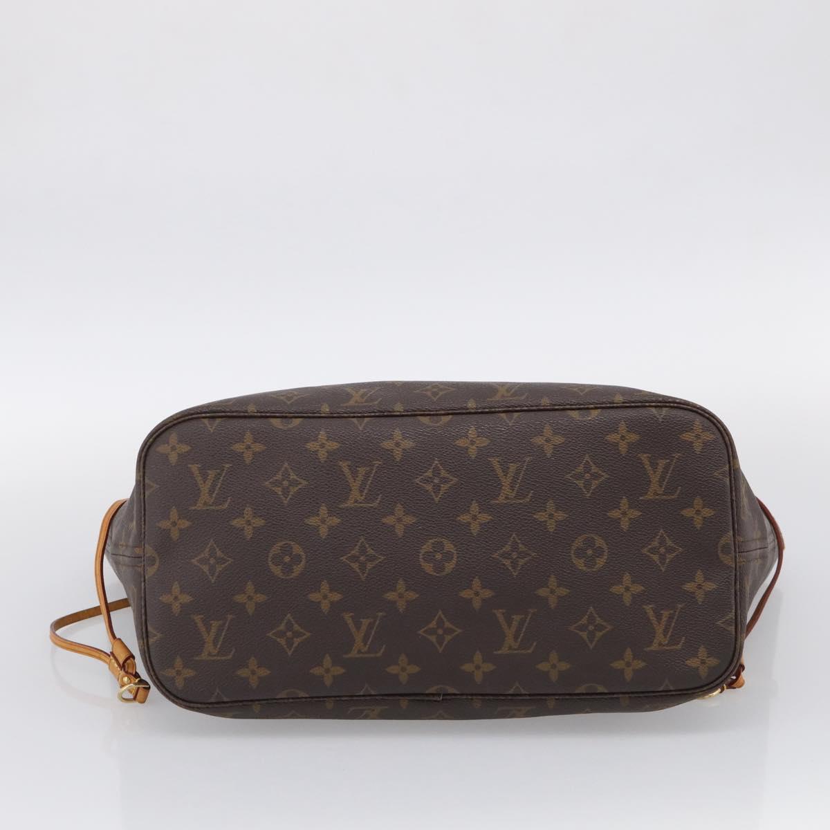 LOUIS VUITTON Monogram Neverfull MM Tote Bag M40156 LV Auth 215395A