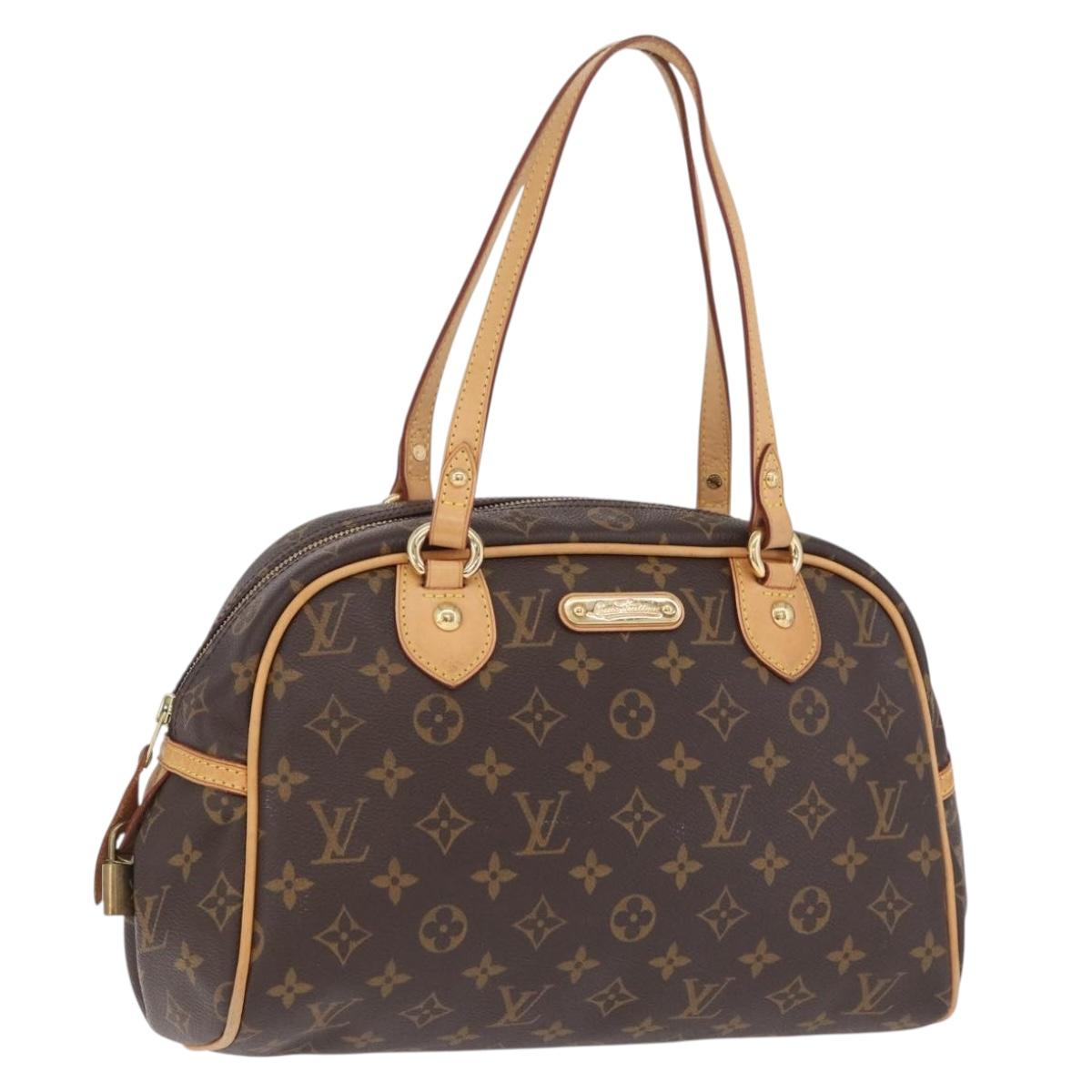 LOUIS VUITTON Monogram Montorgueil PM Hand Bag M95565 LV Auth 215406V
