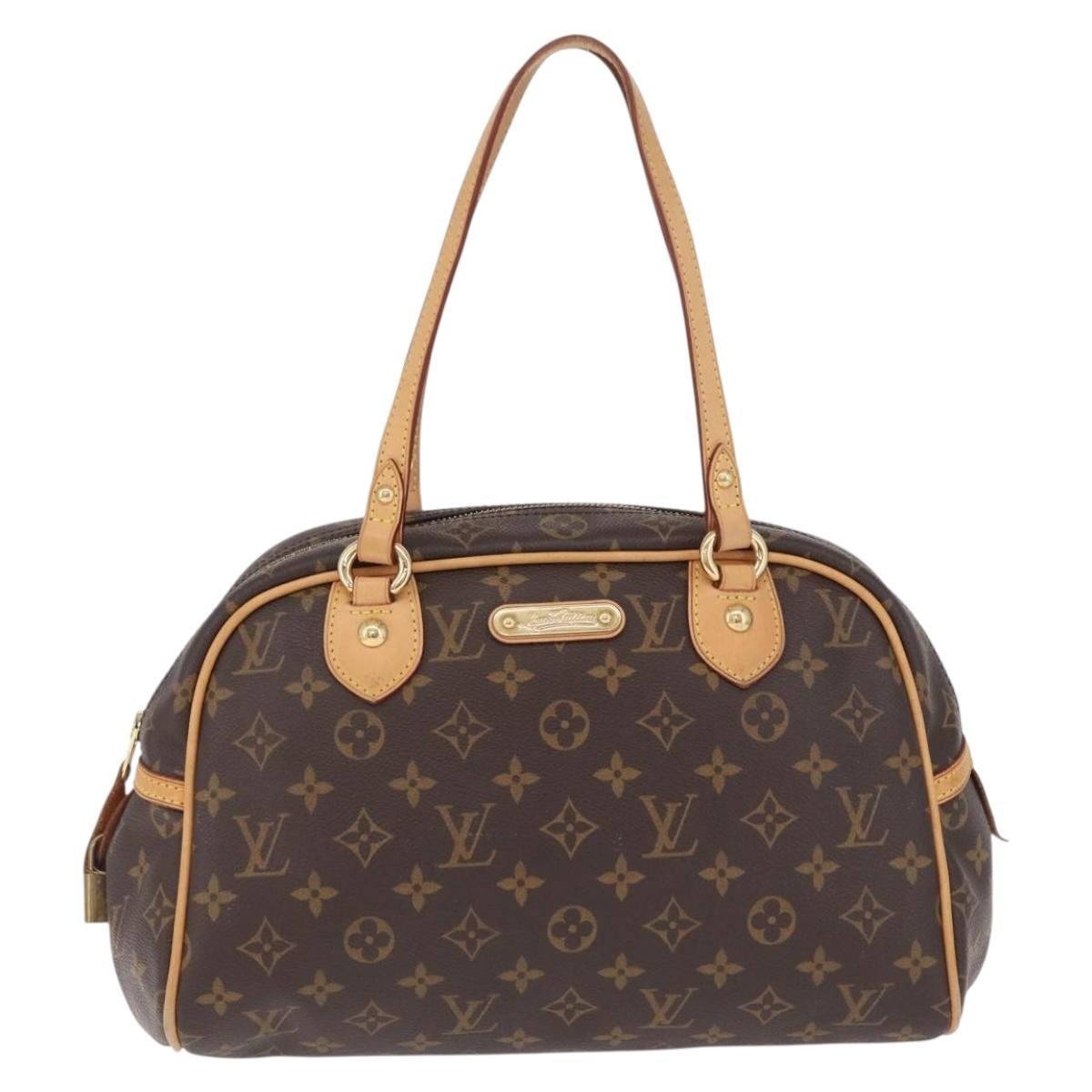LOUIS VUITTON Monogram Montorgueil PM Hand Bag M95565 LV Auth 215406V