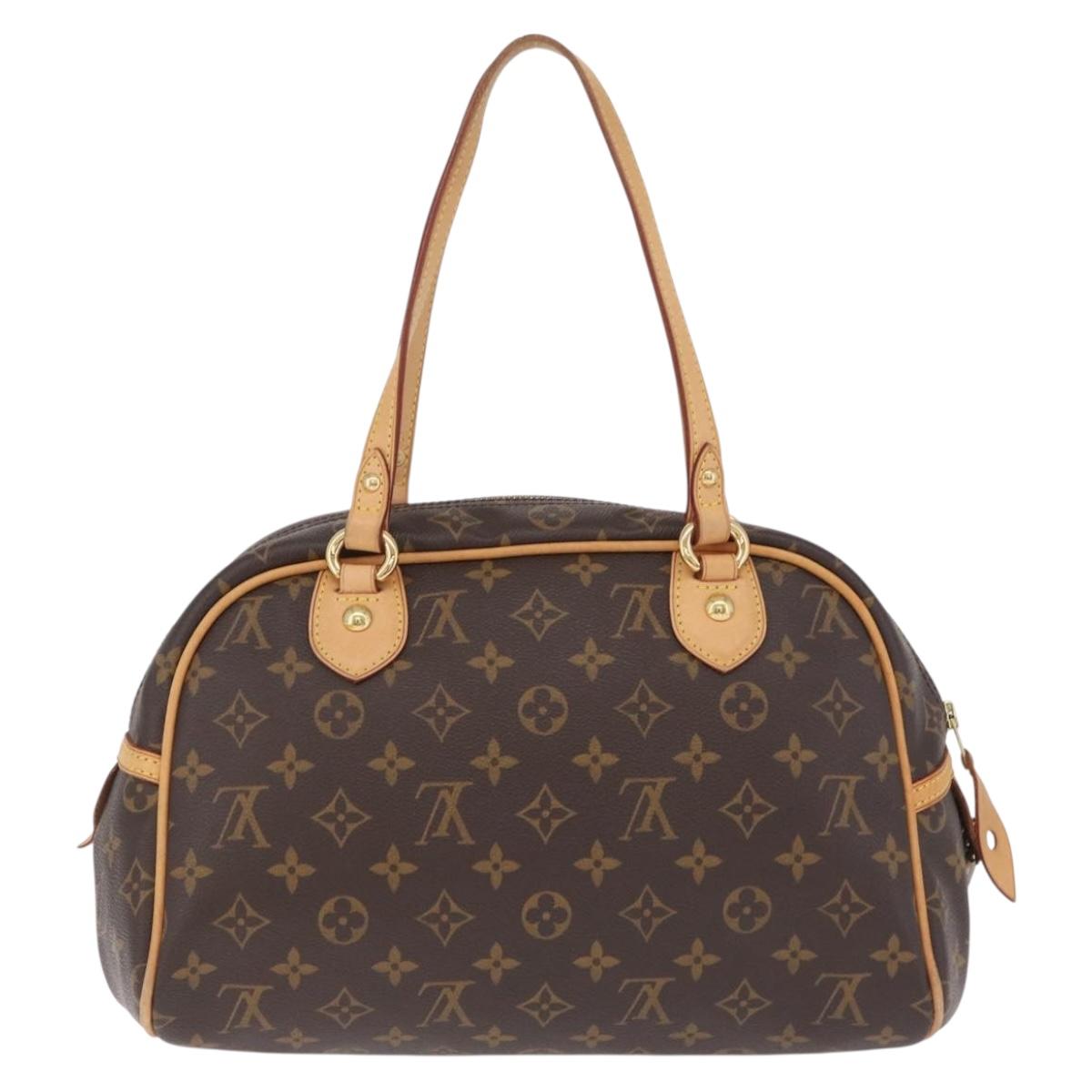 LOUIS VUITTON Monogram Montorgueil PM Hand Bag M95565 LV Auth 215406V