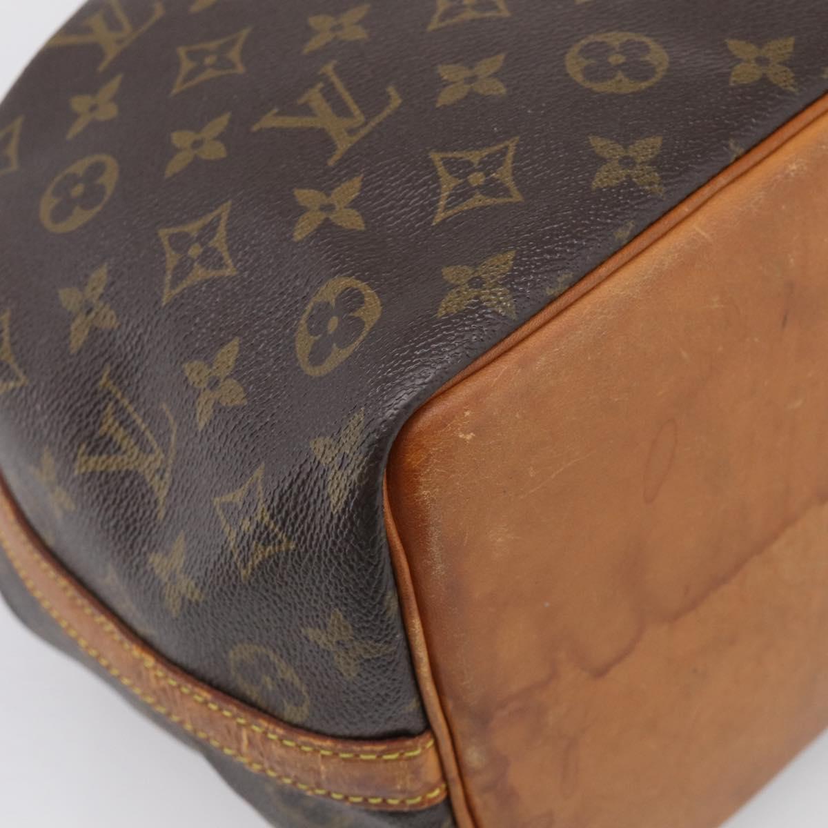 LOUIS VUITTON Monogram Petit Noe Shoulder Bag M42226 LV Auth 215411
