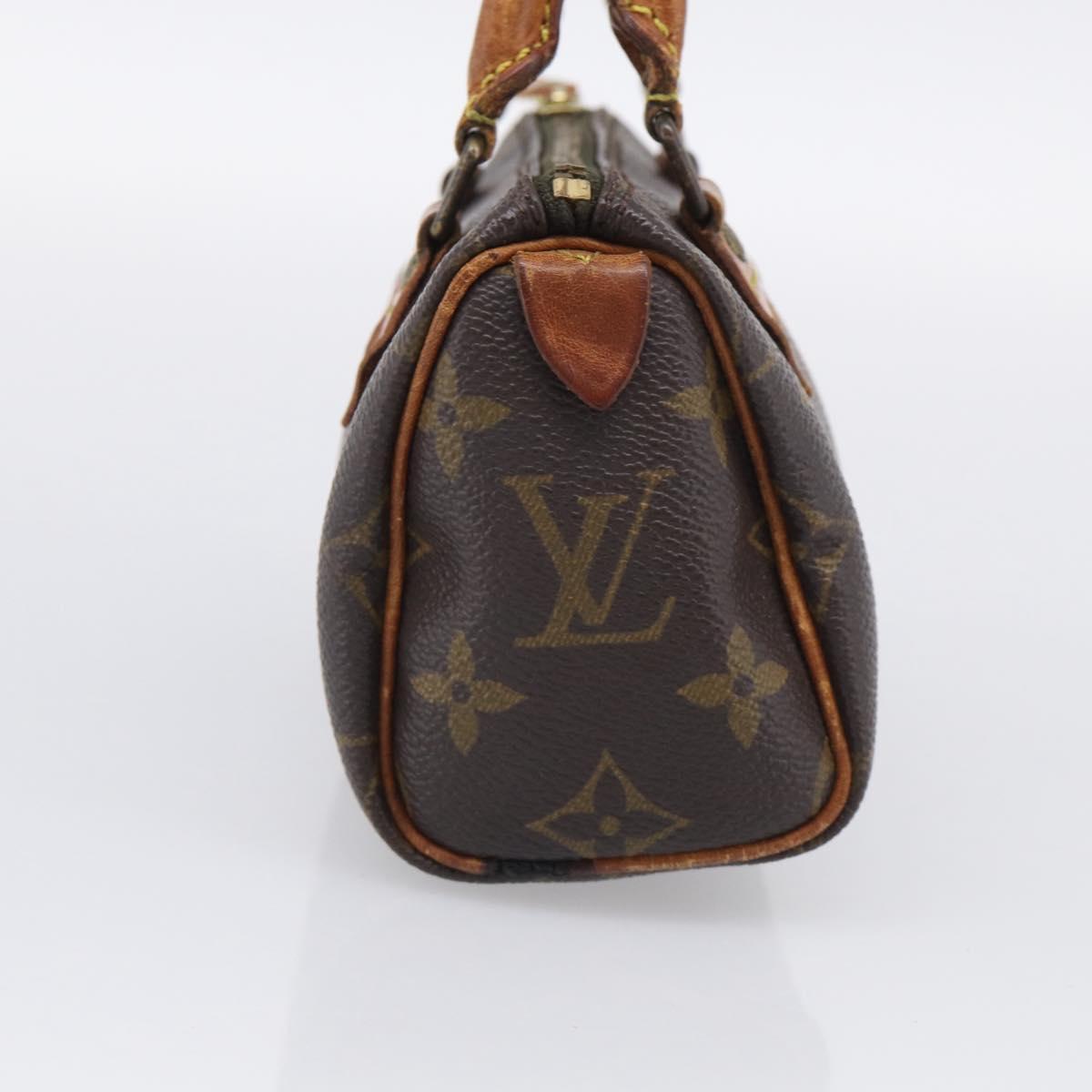 LOUIS VUITTON Monogram Mini Speedy Hand Bag M41534 LV Auth 215414