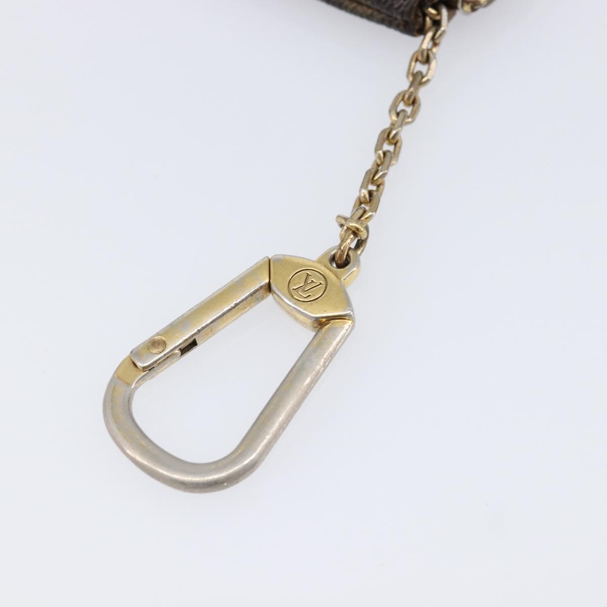 LOUIS VUITTON Monogram Pochette Cles Coin Purse M60033 LV Auth 215433
